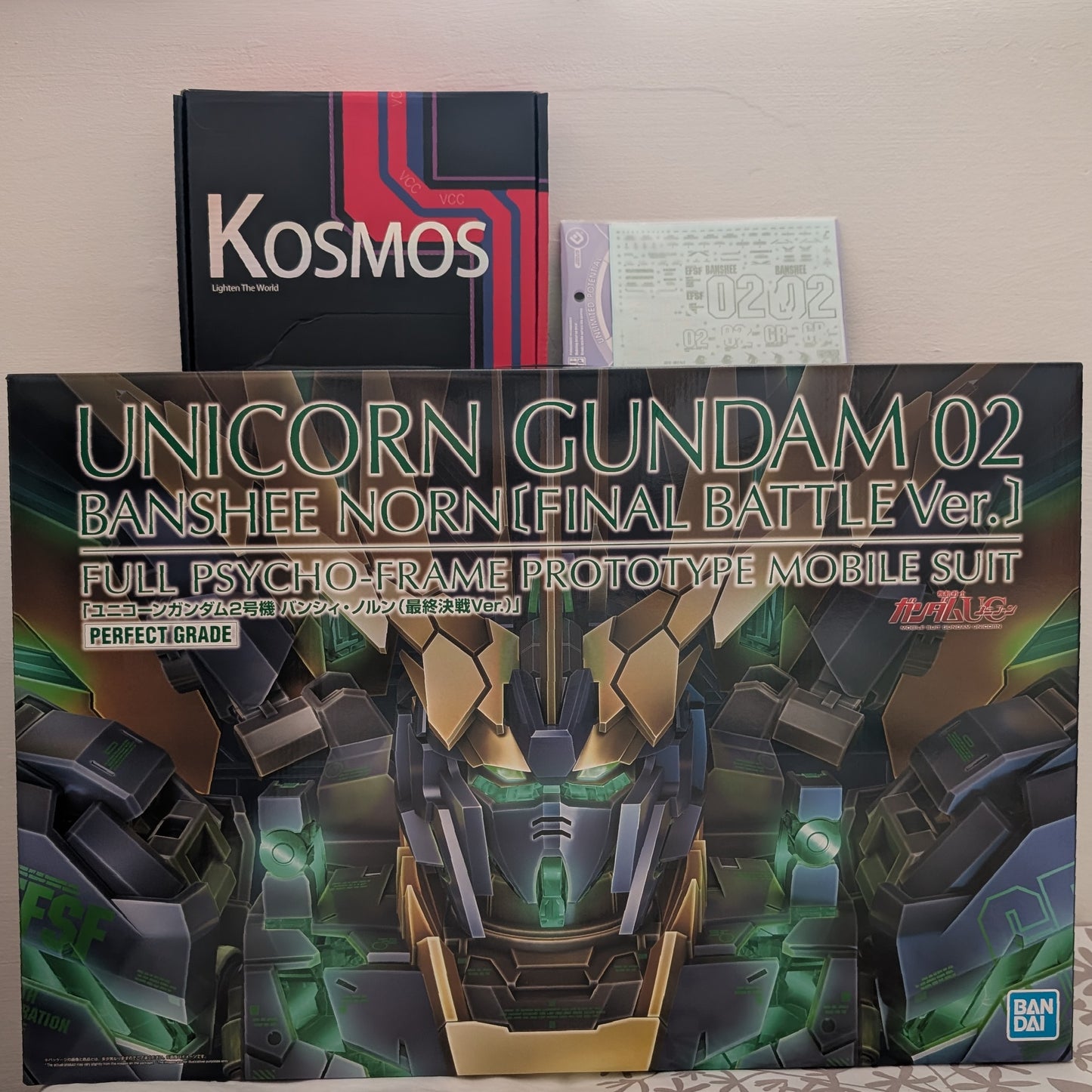 PG Banshee Norn Final Battle Ver. + KOSMOS LED + EVO waterslide