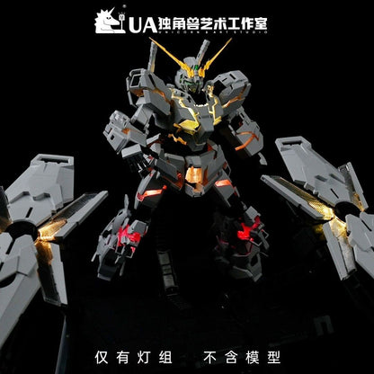 UA LED MGEX Unicorn Gundam Light Kit + music light board