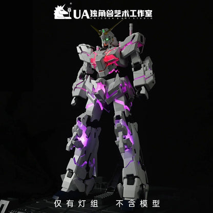 UA LED MGEX Unicorn Gundam Light Kit + music light board