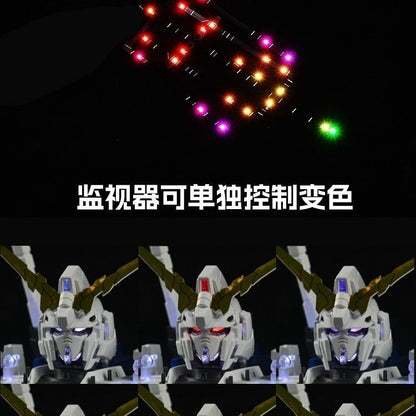 UA LED MGEX Unicorn Gundam Light Kit + music light board