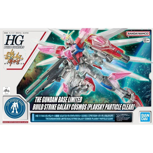 [Pre-order] The Gundam Base Limited Bandai HG 1/144 Build Strike Galaxy Cosmos (Plavsky Particle Clear)