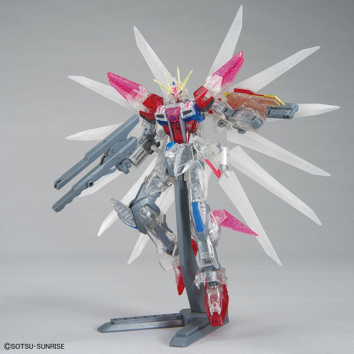 [Pre-order] The Gundam Base Limited Bandai HG 1/144 Build Strike Galaxy Cosmos (Plavsky Particle Clear)