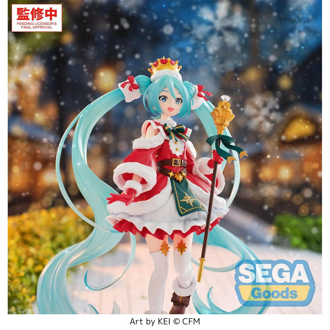 [Pre-sale, Nov'26] SEGA Hatsune Miku FIGURIZMa VOCALOID Christmas 2026 Figure