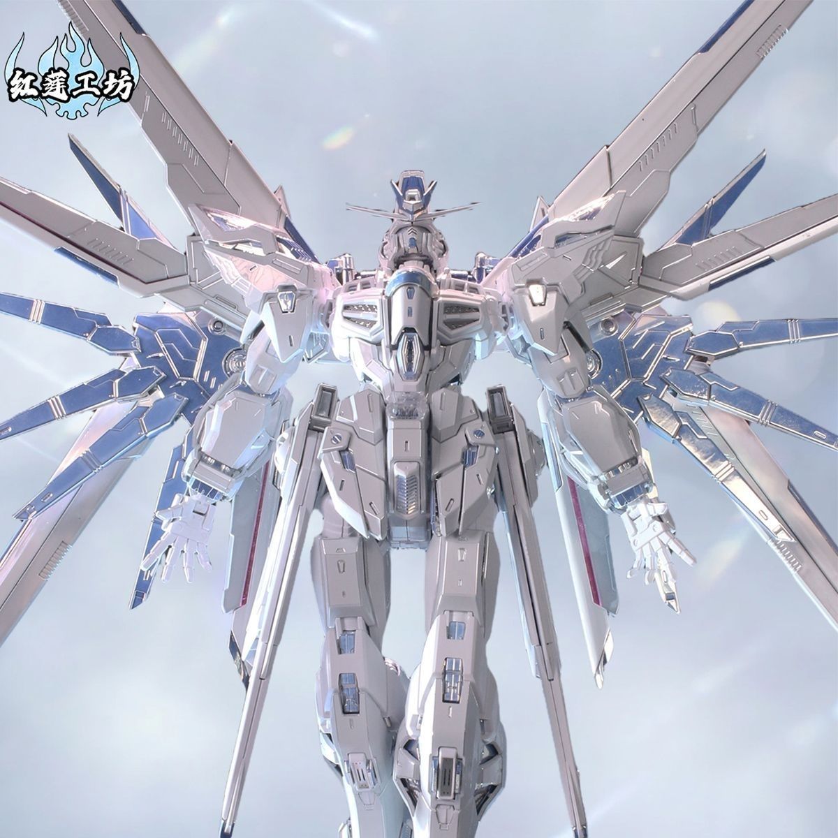 [Pre-sale, Q3'26] Red Lotus Workshop 1/100 Guardian Flight Backpack Dusk White