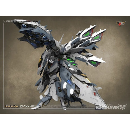 [Pre-order] 1/100 Scale ZMX-42 Arctic Firehawk Genuine Ver. Model Kit | Mechanicore 機甲之城