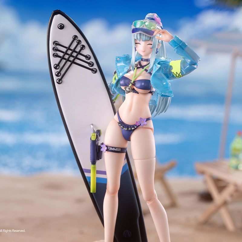 [Pre-sale, Q2'27] Animester X Girls Frontline 2 Exilium 1/7 Scale Klukai Cerulean Breaker Figure
