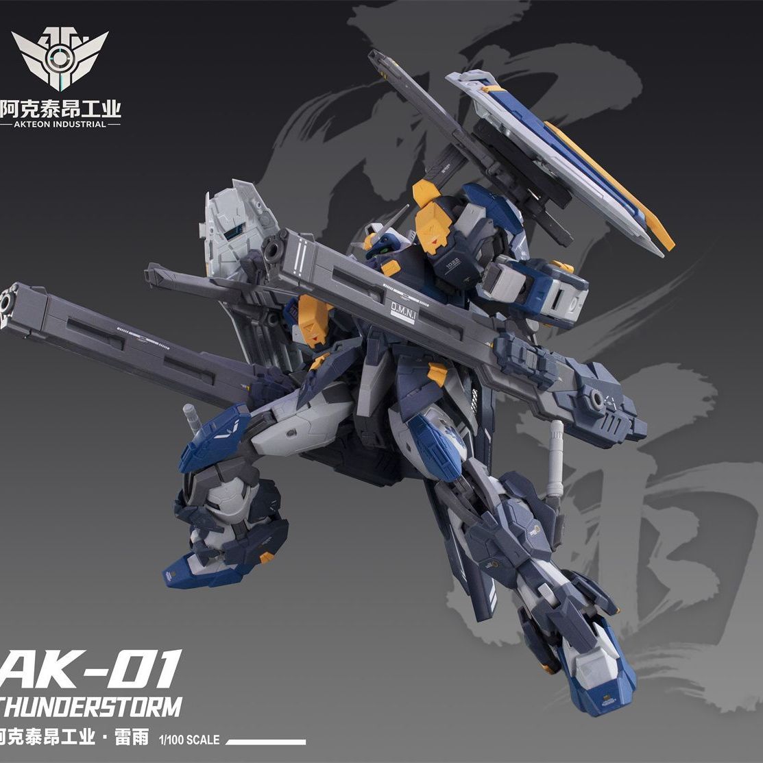 [Pre-sale, Q4'26] Akteon Industrial 1/100 AK-01 Thunderstorm Blu Duel