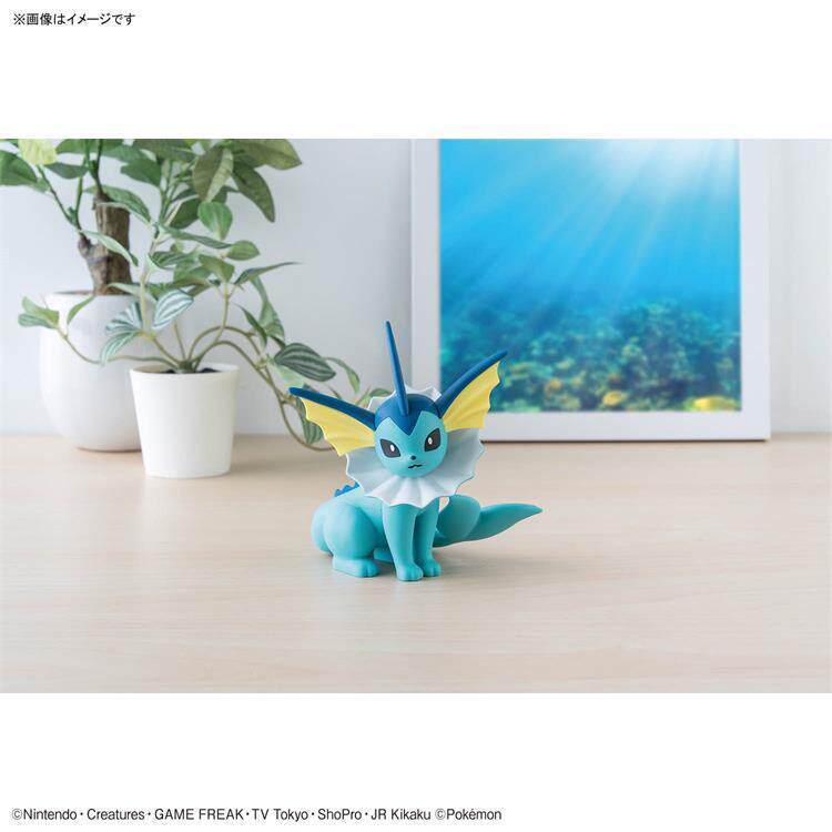 Pokemon Plamo Collection Quick! Vaporeon Model Kit