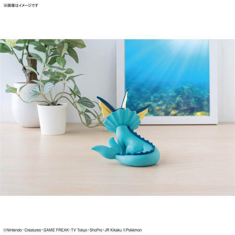 Pokemon Plamo Collection Quick! Vaporeon Model Kit