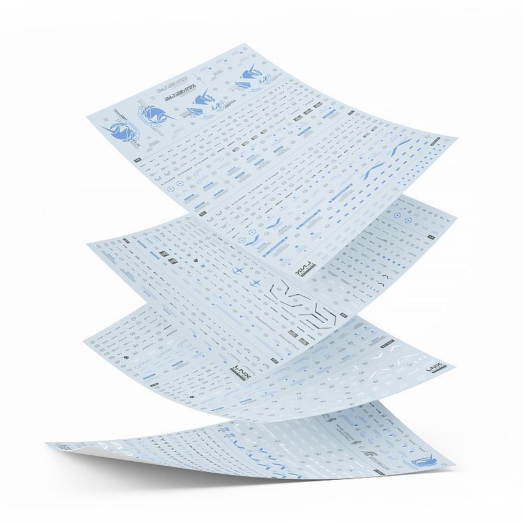 [Pre-order] LNX waterslide decals | PG 1/60 RX-0 Unicorn Perfectibility