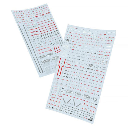 [Pre-order] LNX waterslide decals | HG 1/144 TX-FF104 Alyzeus Water Decal