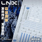 [Pre-order] LNX waterslide decals | PG 1/60 RX-0 Perfectibility Divine Expansion Decal Stickers