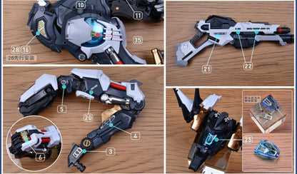 [Pre-order] IN ERA + RMB Fenrir Metal Etch Add On - Mould Cube PA-18 Model Etching Series