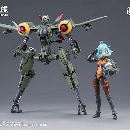 [Pre-order] 1/12 Rust Rose Random Corsage Model Kit | HeMoXian | Girlpla