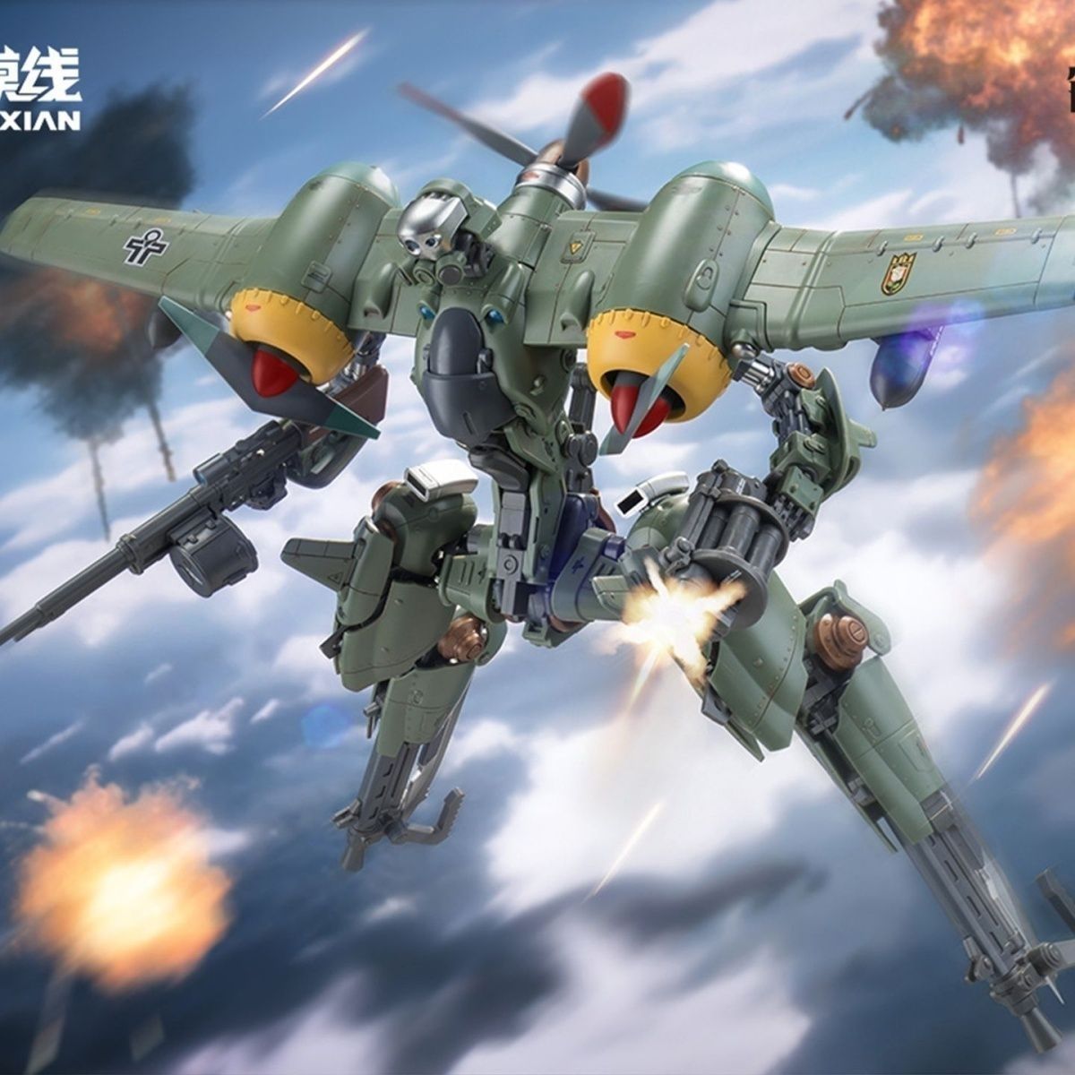 [Pre-order] 1/12 Rust Rose Random Corsage Model Kit | HeMoXian | Girlpla