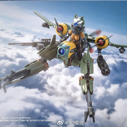 [Pre-order] 1/12 Rust Rose Random Corsage Model Kit | HeMoXian | Girlpla