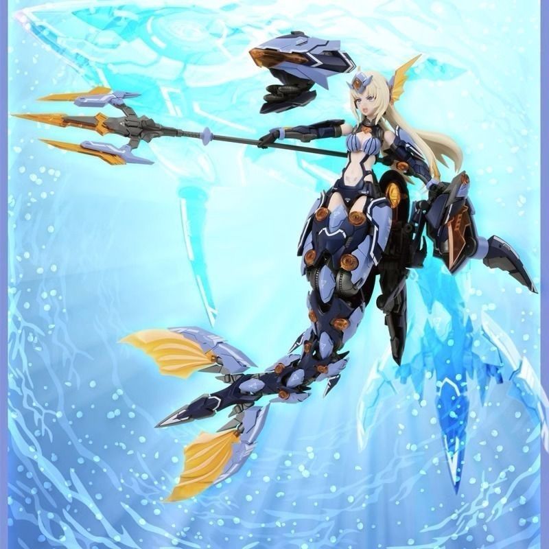 [Pre-order] Cyber Forest Fantasy Girls Tanya Charybdis Storm Interceptor: Royal Enforcer Model Kit | Nuke Matrix