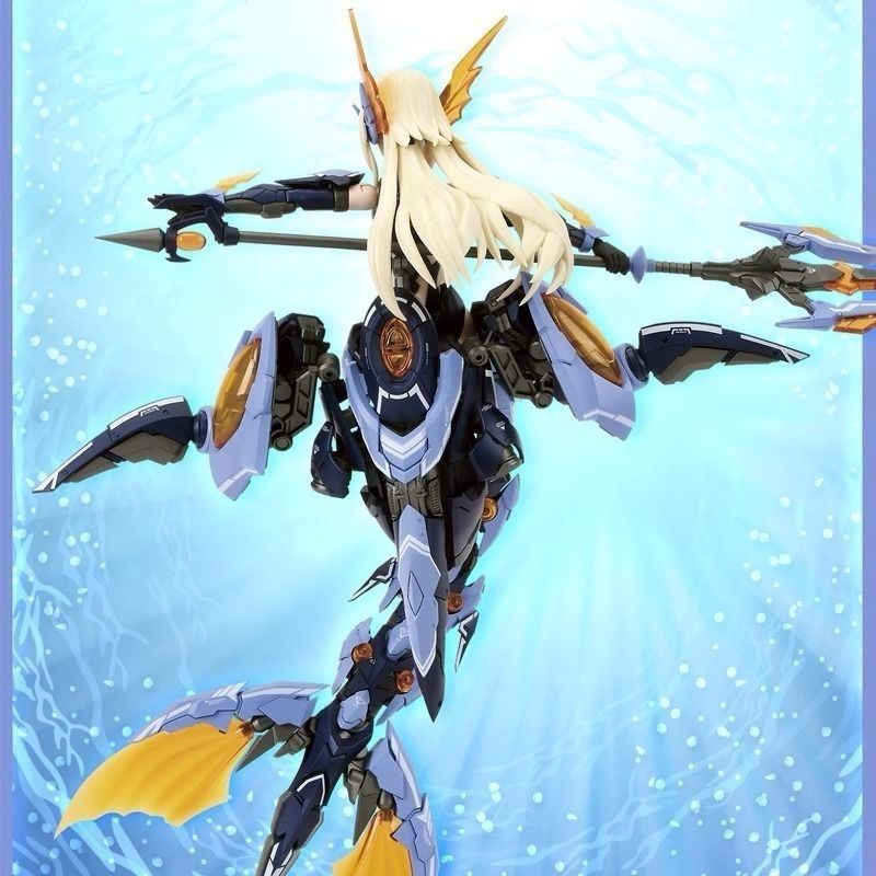 [Pre-order] Cyber Forest Fantasy Girls Tanya Charybdis Storm Interceptor: Royal Enforcer Model Kit | Nuke Matrix