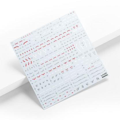 [Pre-order] LNX waterslide decal | MGSD XVX-016 Gundam Aerial Water Decals
