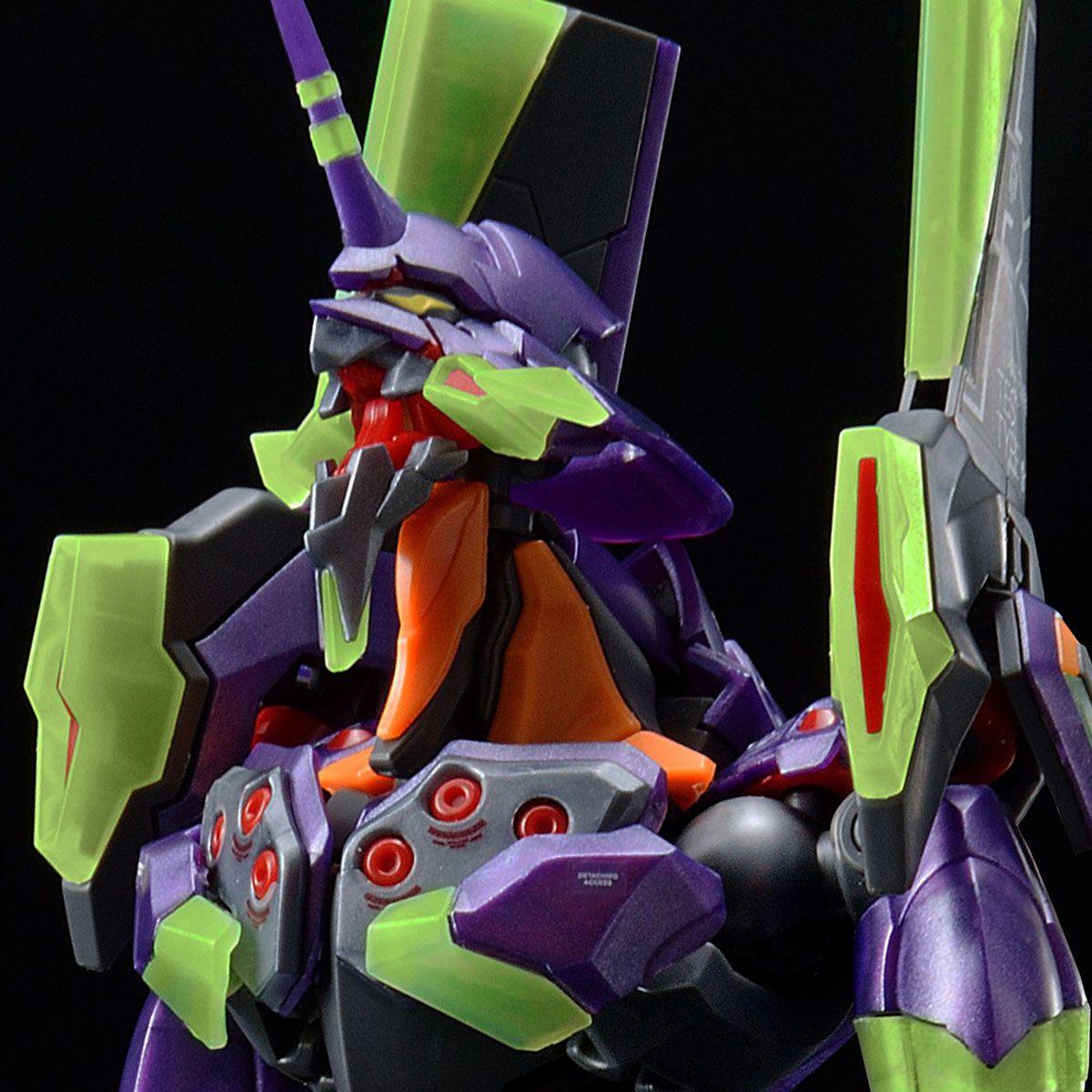 P-Bandai RG Multipurpose Humanoid Decisive Weapon, Artificial Human Evangelion Unit-01 [NIGHT COMBAT COLOR] [Jul 2026 Delivery]