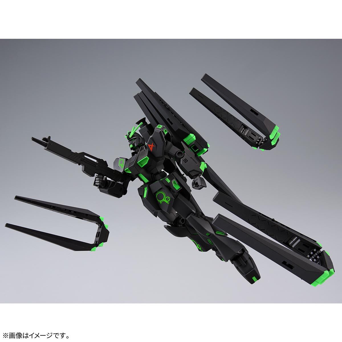 ENTRY GRADE 1/144 ν GUNDAM &FIN FUNNEL [RECIRCULATION COLOR/NEON GREEN]