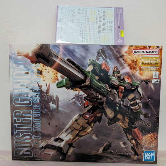 MG Buster Gundam+ EVO waterslide