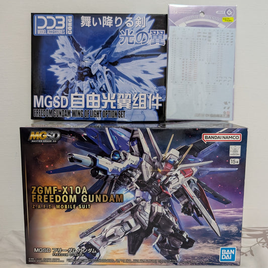 MGSD Freedom + DDB Wing of Light + EVO waterslide