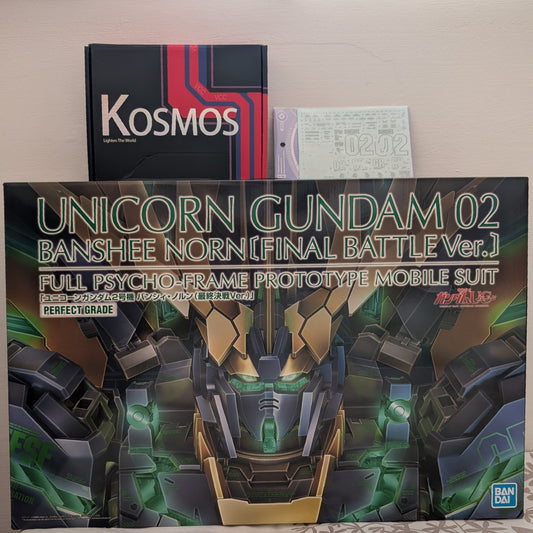 PG Banshee Norn Final Battle Ver. + KOSMOS LED + EVO waterslide
