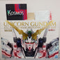 PG Unicorn Gundam + Kosmos Red LED w remote + Gold Sticker for base + EVO waterslide Bundle