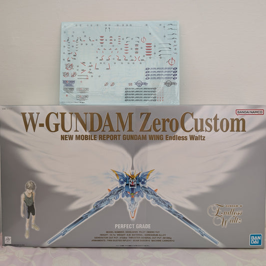 PG Wing Gundam ZeroCustom EW Endless Waltz + custom waterslide Bundle