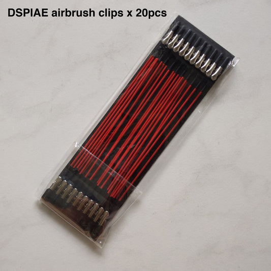 DSPIAE airbrush clips x 20pcs
