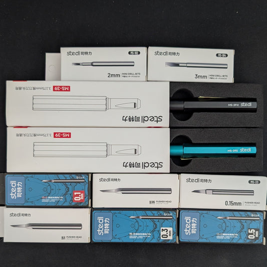 STEDI Scriber Holder/Tungsten Blade/Drill Bits