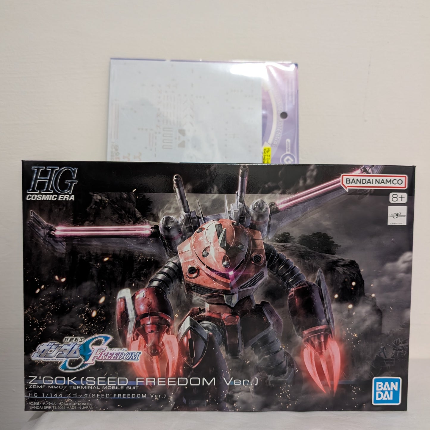 HG Z'Gok (Seed Freedom ver.) + EVO waterslide