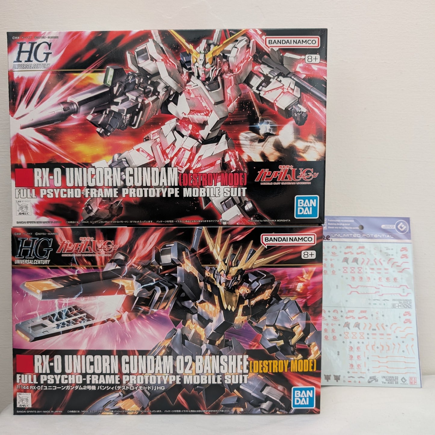 HG Unicorn + Banshee Destroy Mode + Nike SB EVO waterslide