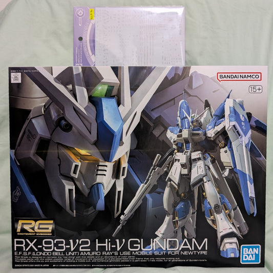 RG Hi-Nu + Evo waterslide + Susan model Fin Funnel + Fin funnel Kosmos LED