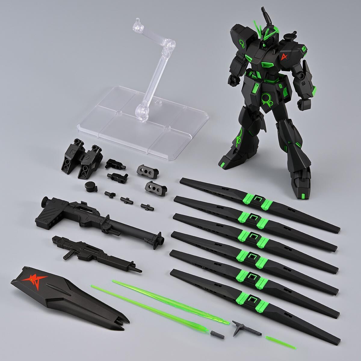 ENTRY GRADE 1/144 ν GUNDAM &FIN FUNNEL [RECIRCULATION COLOR/NEON GREEN]