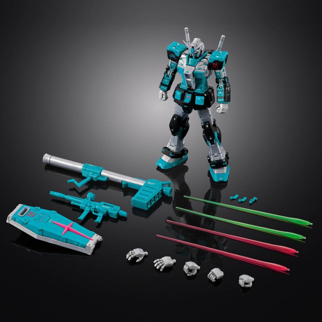 [Back-order, June'26] P-Bandai RG RX-78-2 Gundam Ver.2.0 [HATSUNE MIKU Ver.]