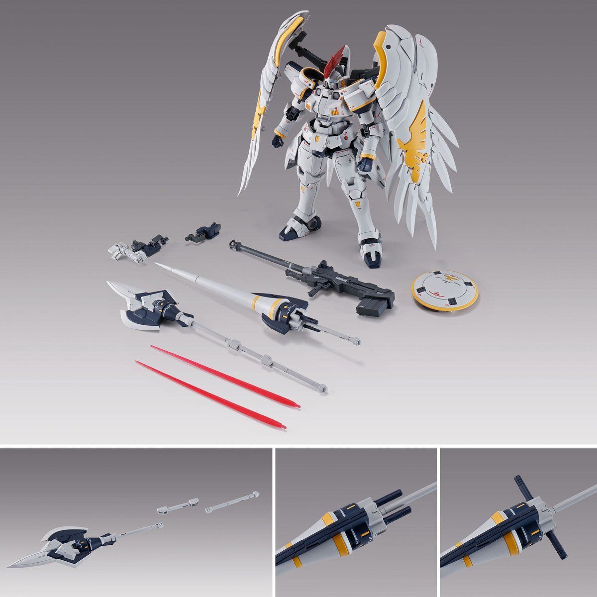 P-Bandai MG 1/100 TALLGEESE FLUEGEL EW + EVO waterslide