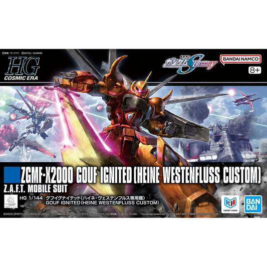 [Pre-order] HG 1/144 GOUF IGNITED（HEINE WESTENFLUSS CUSTOM)
