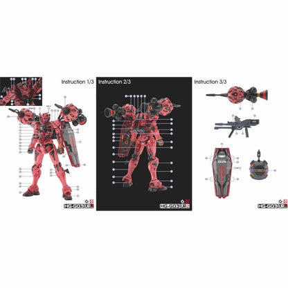 [In stock] EVO waterslide | HG White Gundam + Red Gundam (GQ)