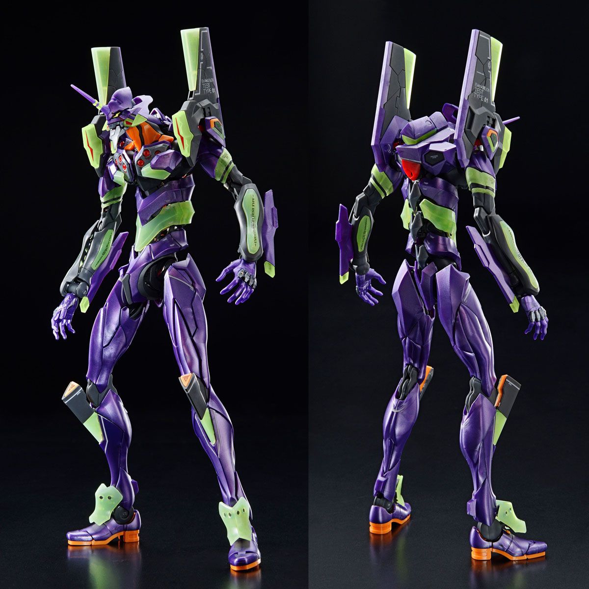 P-Bandai RG Multipurpose Humanoid Decisive Weapon, Artificial Human Evangelion Unit-01 [NIGHT COMBAT COLOR] [Jul 2026 Delivery]