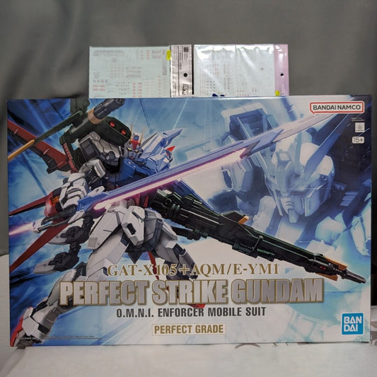 PG Perfect Strike Gundam + DL waterslide + EVO waterslide