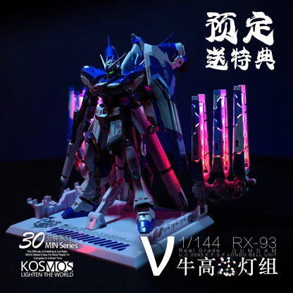RG Hi-Nu + Evo waterslide + Susan model Fin Funnel + Fin funnel Kosmos LED
