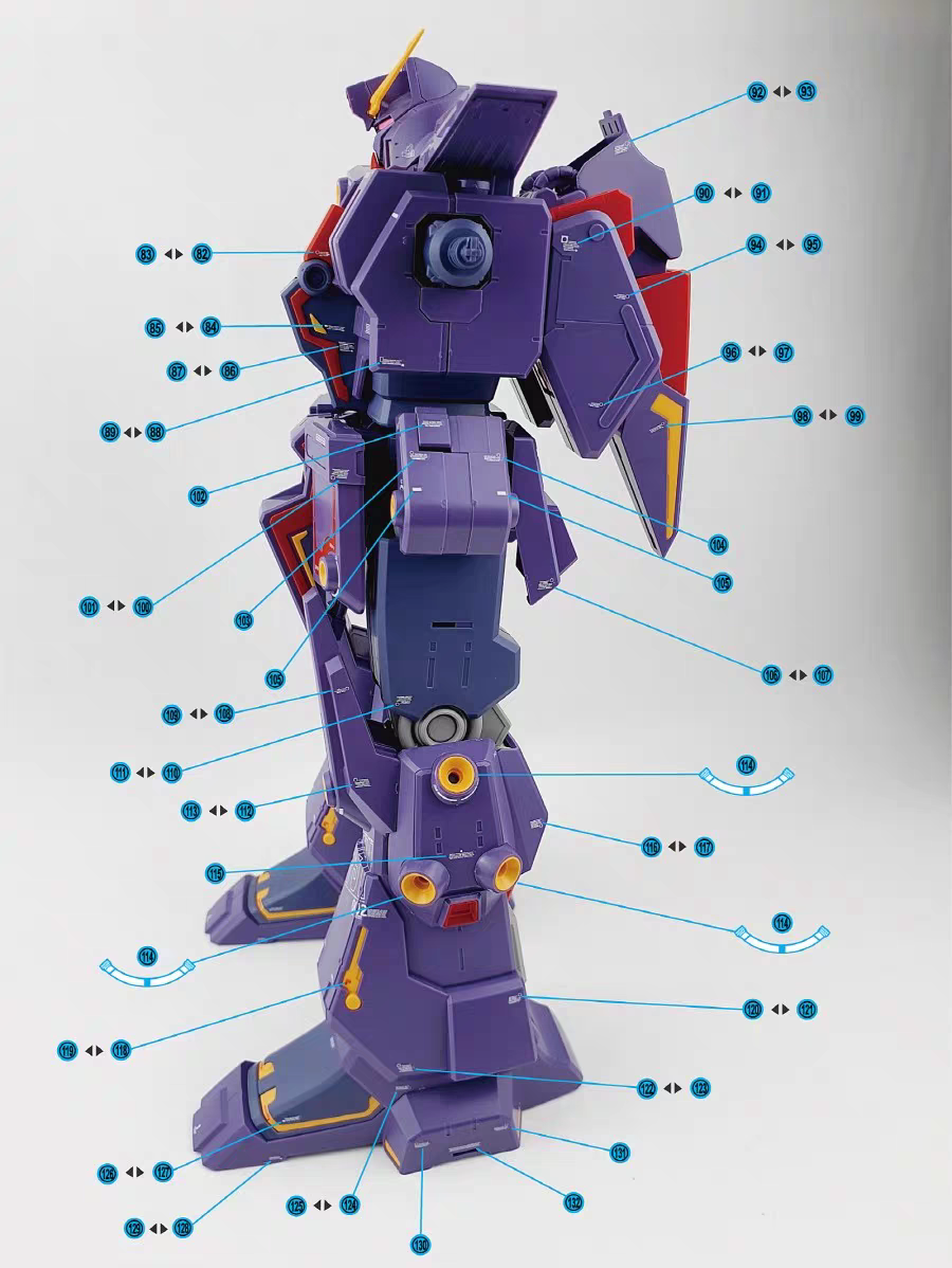 [In stock] GHOST Waterslide | HG Psycho Gundam Mark II
