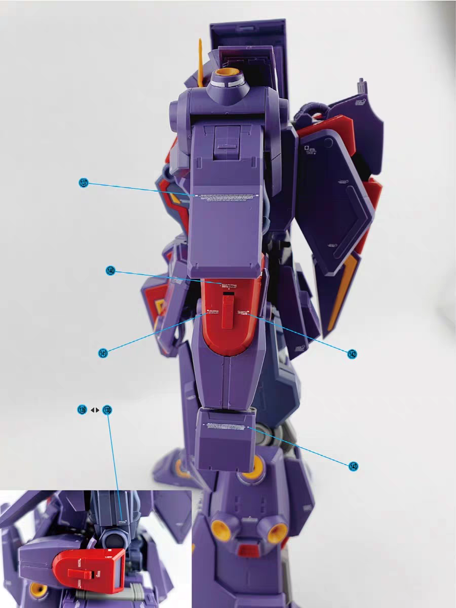 [In stock] GHOST Waterslide | HG Psycho Gundam Mark II