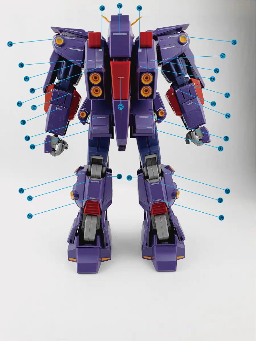 [In stock] GHOST Waterslide | HG Psycho Gundam Mark II