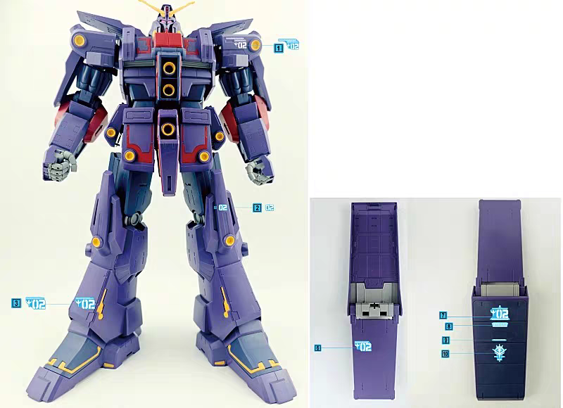 [In stock] GHOST Waterslide | HG Psycho Gundam Mark II